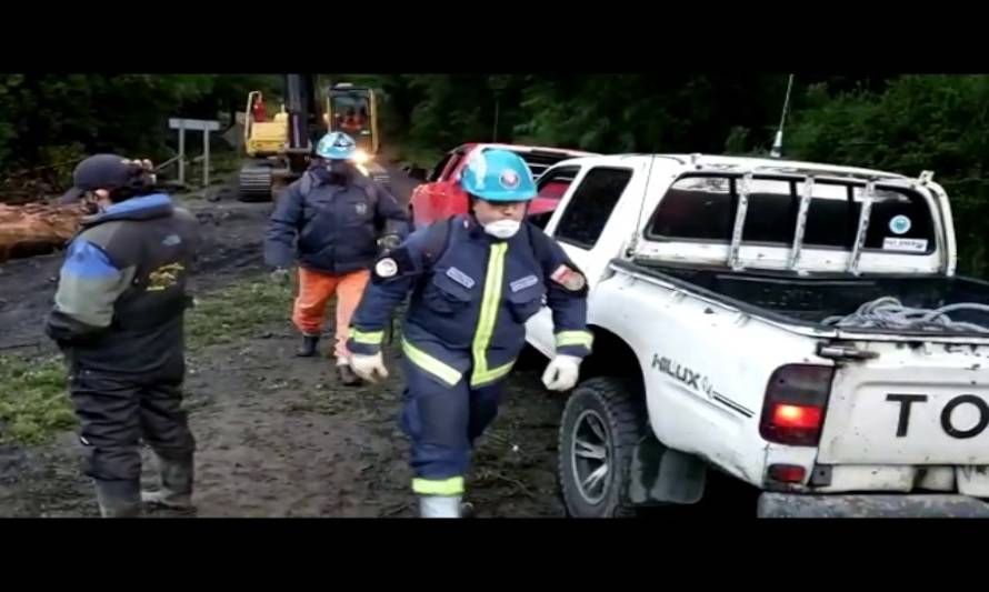 Continúa la búsqueda de trabajador desaparecido en Palena