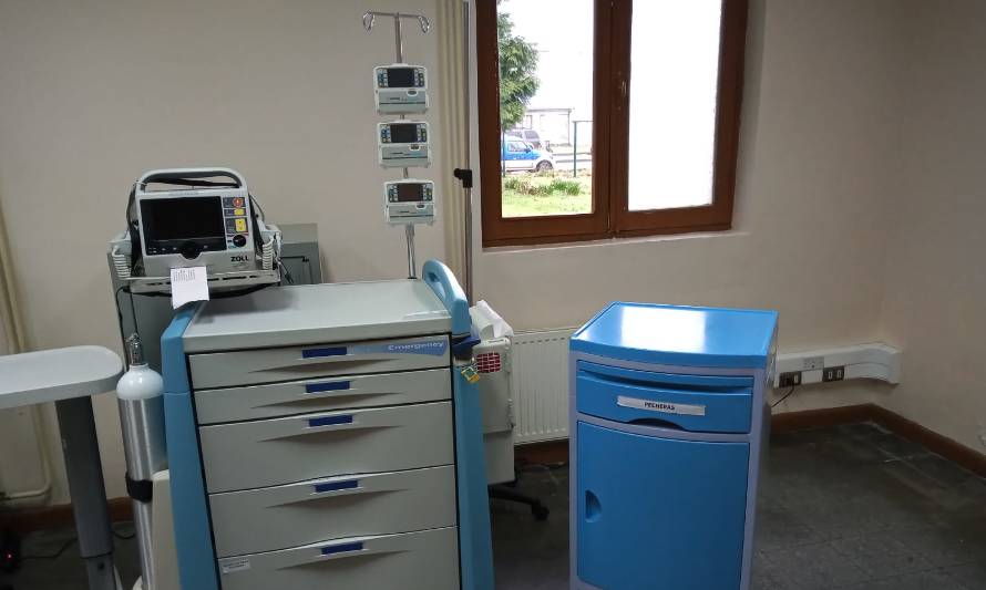 Hospital de Chaitén recibe donación de equipamiento