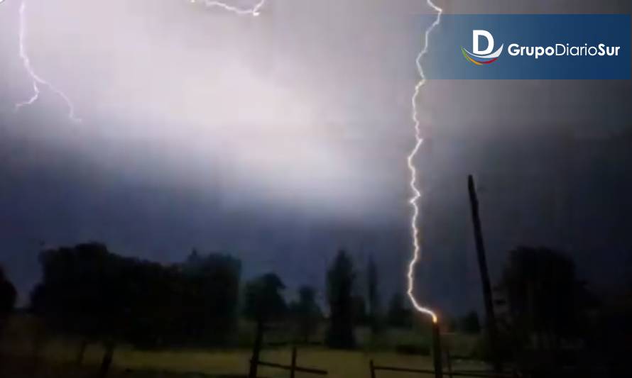 Región de Los Lagos: Sepa si después de la tormenta eléctrica llegará la calma 