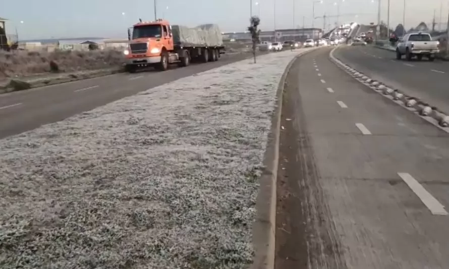 Llaman a la precaución por bajas temperaturas en la zona