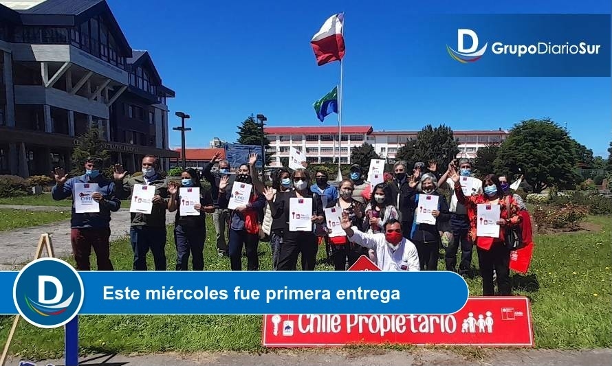 200 vecinos de Puerto Montt reciben su título de dominio